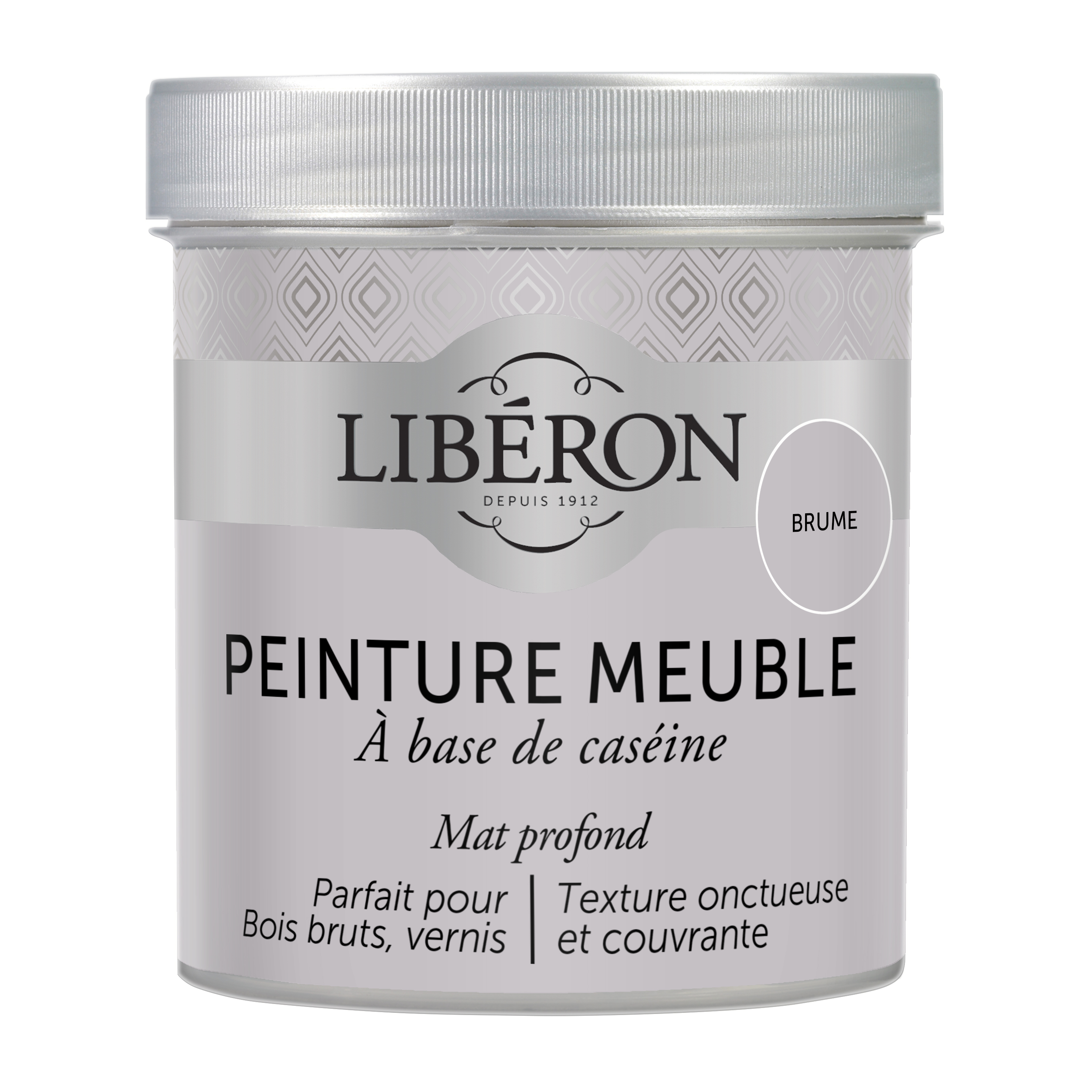 Peinture pour meuble, objet et porte, mat profond, Caséine, brume 0,5L - LIBERON